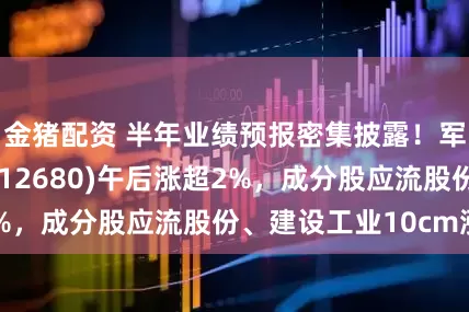 金猪配资 半年业绩预报密集披露！军工ETF龙头(512680)午后涨超2%，成分股应流股份、建设工业10cm涨停！